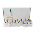 13pcs/Set Vacuum Cupping Cups Acupuncture Massage Cupping Jars Aspirating Treatment
