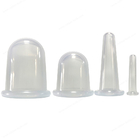 Reusable 6.8 5 3.6 1.5cm Silicone Vacuum Anti Cellulite Cupping Set