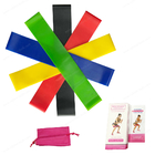 OEM logo Latex Tpe Silicone Home Exercise Resistance Bands Set