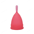 Menstrual Cup With Ring Stem Reusable For Up To 10 Years Easy Removal 28 Ml 12 Hour No Spill Pad And Tampon Alternative