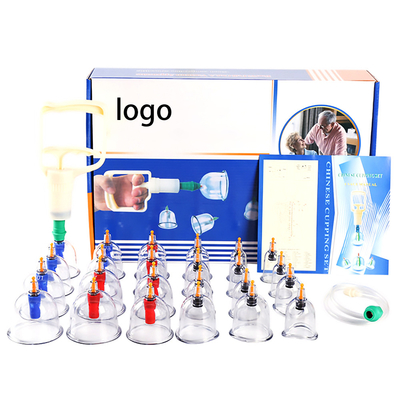 12PCS Plastic Hijama Cupping Set For Body Massage