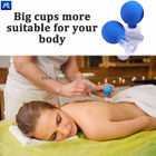 4pcs 55mm Silicone Facial Glass Cupping Therapy Set