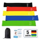 Anti Slip 0.7mm Fabric Loop Resistance Bands With 5 Resistance Levels