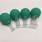 4pcs Glass Face Massage Chinese Medical Cupping Set