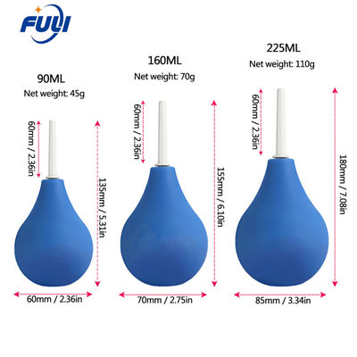 Enema Bulb Silicone Enema Syringe Anal Sprayer for Anal and Vaginal Cleaning Enema Douche Bottle for Women Men Couples