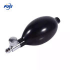 Flexible White PVC Sphygmomanometer Pump Bulb Strong Suction