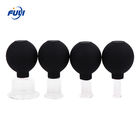 4pcs/Set Strong Suction Silicone Body Massager Vacuum Cupping Cups Anti Cellulite Vacuum Cans Cupping Cup Massage Relax