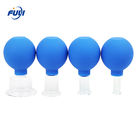 15/25/35/55mm 4 Pcs Silicone Cups Massage Therapy Cup Reusable Facial And Body Cupping Device