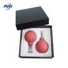 A Set Of 2 Piece  Vacuum Cupping  Rubber Straw Glass Cupping Noodle Cupping Massager High Quality