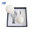 A Set Of 2 Glass Cupping Therapy Set Face And Body Anti Aging Cellulite Hijama Cups Vacuum Cupping