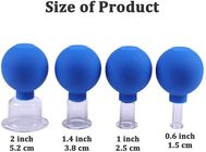 2pcs  Different Size Anti Cellulite Vacuum Silicone Cupping Therapy Silicone Cupping Massage Silicone Facial Cupping Set