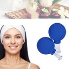 2 Pieces Glass Facial Cupping Kit-Silicone Vacuum Suction Massage Cups Set Anti Cellulite Lymphatic Therapy Sets For Eye