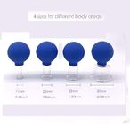 4Pcs Silicone Massage Cups Anticellulite Set Vacuum Cupping Set Massageador Facial Massage Cups Chinese Suction Cups