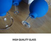 Blue 15/25/35/55mm Vacuum Cupping Glass Cupping Therapy Set For Face Cupping Facial Household Set Suction Type For Face