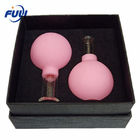 A Set Of Two Different Size Cupping Therapy Sets Silicone Anti Cellulite Cup Vacuum Suction Massage Cups Facial Cupping