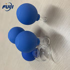 4 Pieces Vacuum Facial Silicone Cupping Without Fire Massager Cellulite Vacuum Suction Silicone