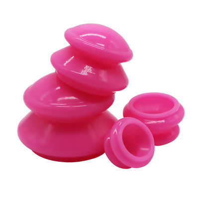 4 Pcs Silicone Cupping  Sets, Professionally Chinese Vacuum Suction Massage Cups Tools, Deep Tissue Myofascial Release