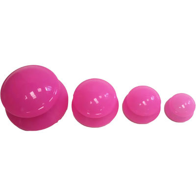 4pcs Silicone Massage Cups Vacuum Suction Massage Silicone Collapsible Mug Retractable