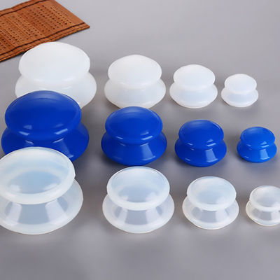 4pcs Silicone Massage Cups Vacuum Suction Massage Silicone Collapsible Mug Retractable