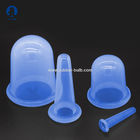 Facial Pliable Silicone Cupping Set 70x80mm For Face And Neck