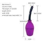 Enema Bulb for Men, Anal Douche for Women, Reusable Vaginal or Anal Cleaner with Soft and Smooth Nozzle, 224ML (Purple)