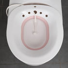 Foldable Squat Free Sitz Bath with Flusher,Hemorrhoid Relief, Postpartum Care,Vaginal Steam Seat|Yoni Steam Seat