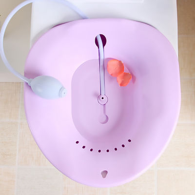 Vagina Wash Soaking Foldable Steam Seat For Toilet