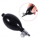 Replacement Black Manual Inflation Blood Pressure Latex Bulb with Air Sphygmomanometer latex bulb blood pressure bulb