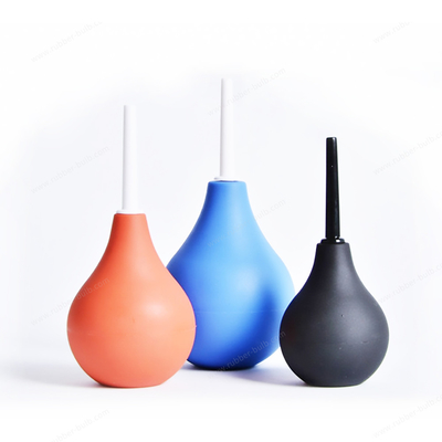 Traveling Large Silicone Rubber Enema Bulb 210ml Reusable For Anal Clean