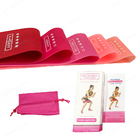 OEM logo Latex Tpe Silicone Home Exercise Resistance Bands Set