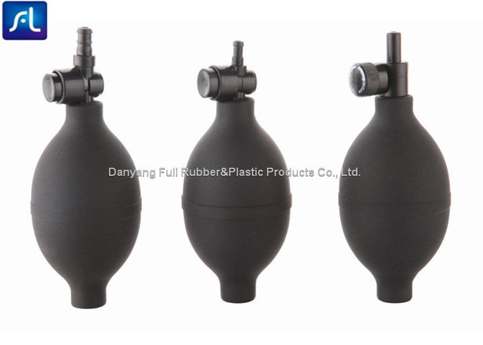 Durable Black Or Blue Latex  PVC Bulb Pump With Valve For Cervical Vertebra Tractor