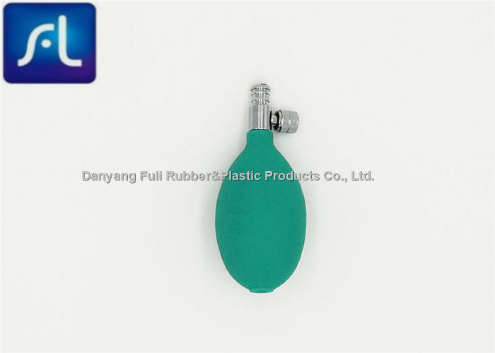 High Performance Green PVC Bulb , Good Elasticity Manual Blood Pressure Kit