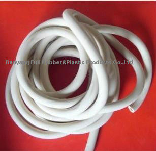 Yellow Silicone Wire Reinforced Insulation Cover Sleeve Hose White color Latex silicone Stretch Widely Used Silicon Rubb