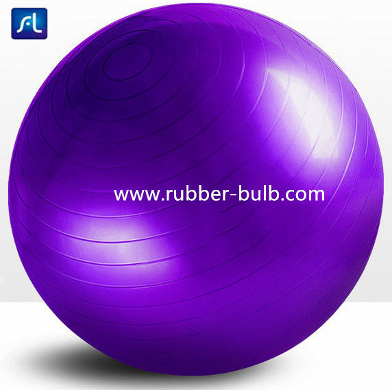 55 65 75cm PVC Yoga Stability Ball For Indoor Fitness