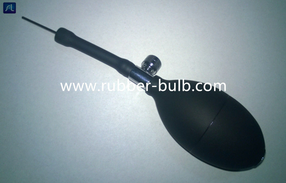 OEM Color Rubber PVC  Air Inflatable Bulb Air Hand Pump Air Puffer Ball With Metal Needle