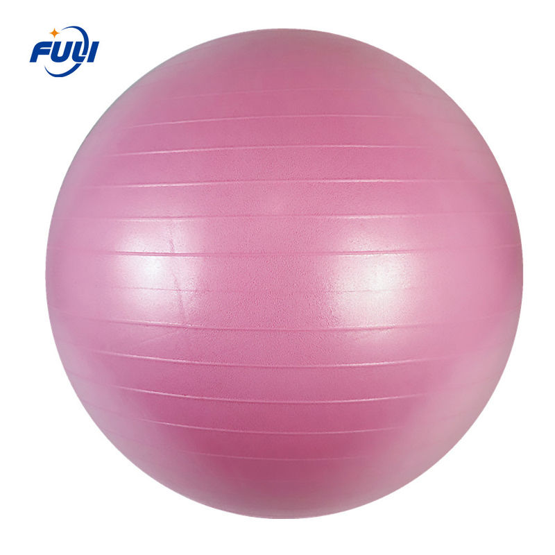 OEM PVC Material 600g 75cm Yoga Balance Ball Fitness Ball Exercise Ball Equipment