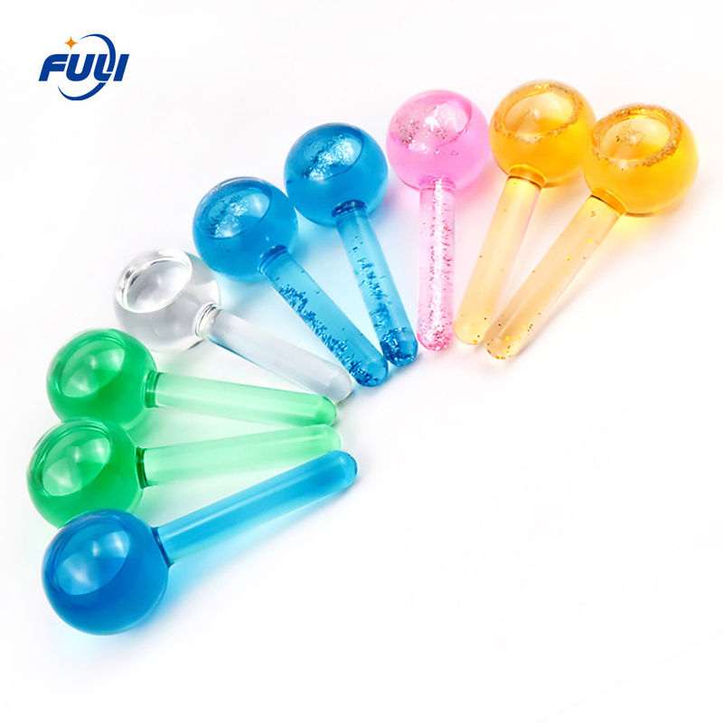 Face Ion Ems Ice Globe Facial Massager Fraicheur Ice Globes Roller Ball Facial Ice Globes
