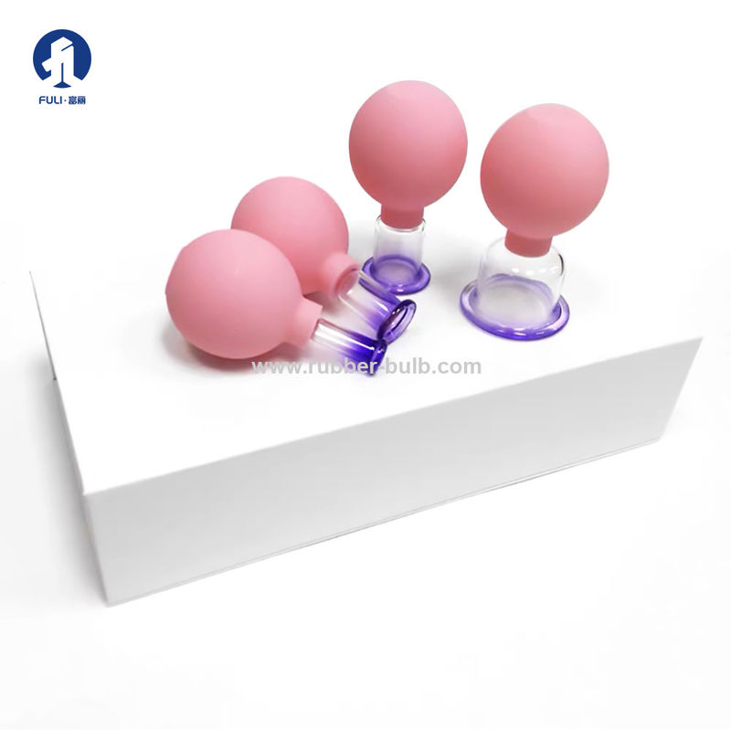 Colorful Silicone Massage Cupping Cup Professional Medical Vacuum Therapy Silicone Cupping Massage