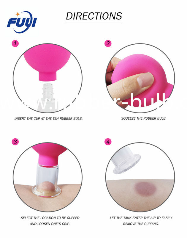 A Set Of Four Different Size Vacuum Cupping  Massagepromote Blood Circulation Face Sucker Suction Cup Therapy Set
