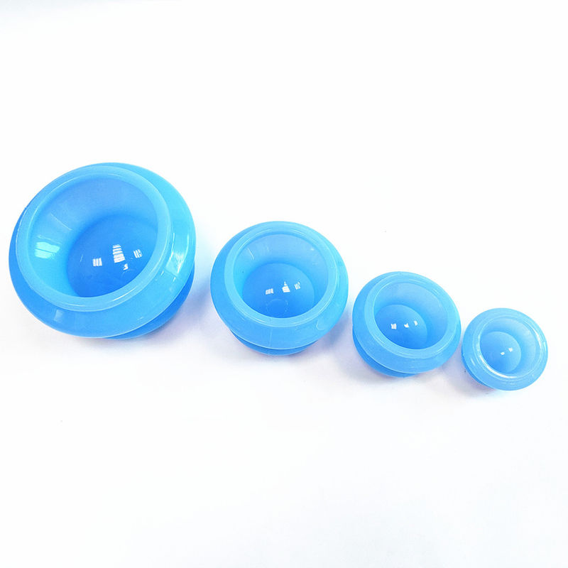 4pcs Different Size Silicone Cupping Kit With No Pump Needed, Therapeutic Cupping Set For Household And Professional Use