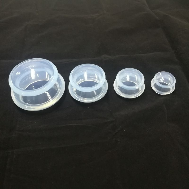 4 pcs differen Cupping Therapy Sets Anti Cellulite Cup Silicone Massage Cups Vacuum Suction Cups for Facial Body Massage