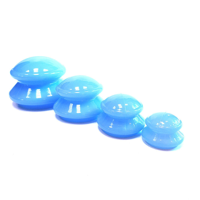 4pcs Silicone Cupping Therapy Set, Professional Chinese Body Massage Tool, Advanced Vacuum Suction Cups Set For Joints