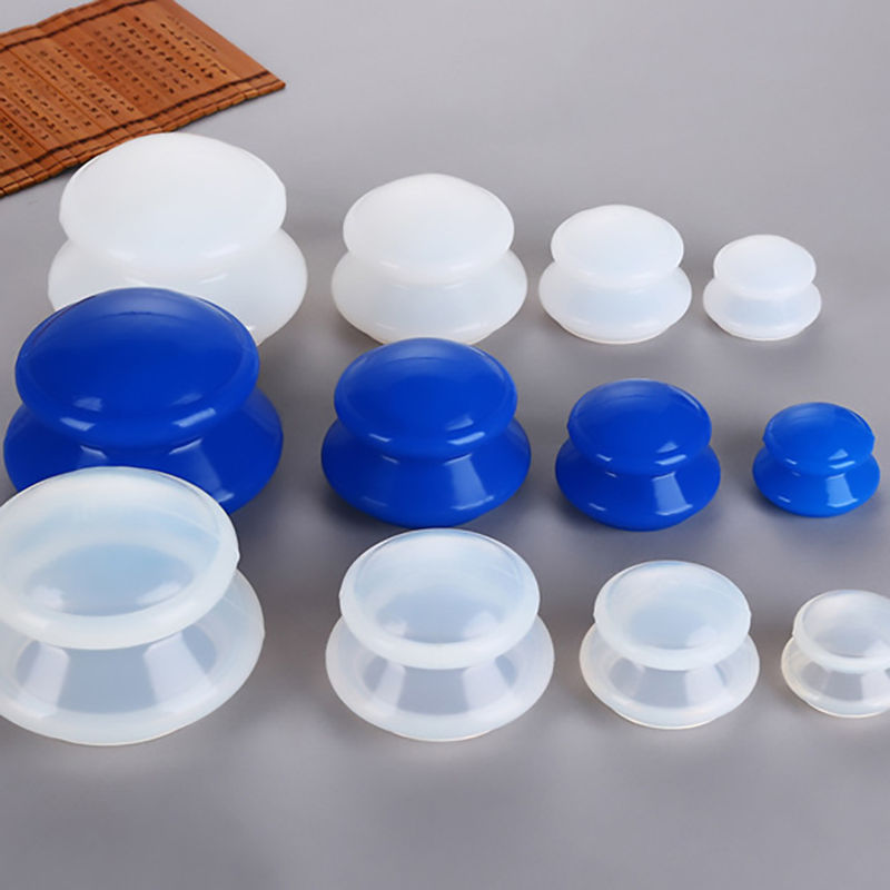 Therapy Massage Silicone Facial Cupping Set For Joint Pain Relief