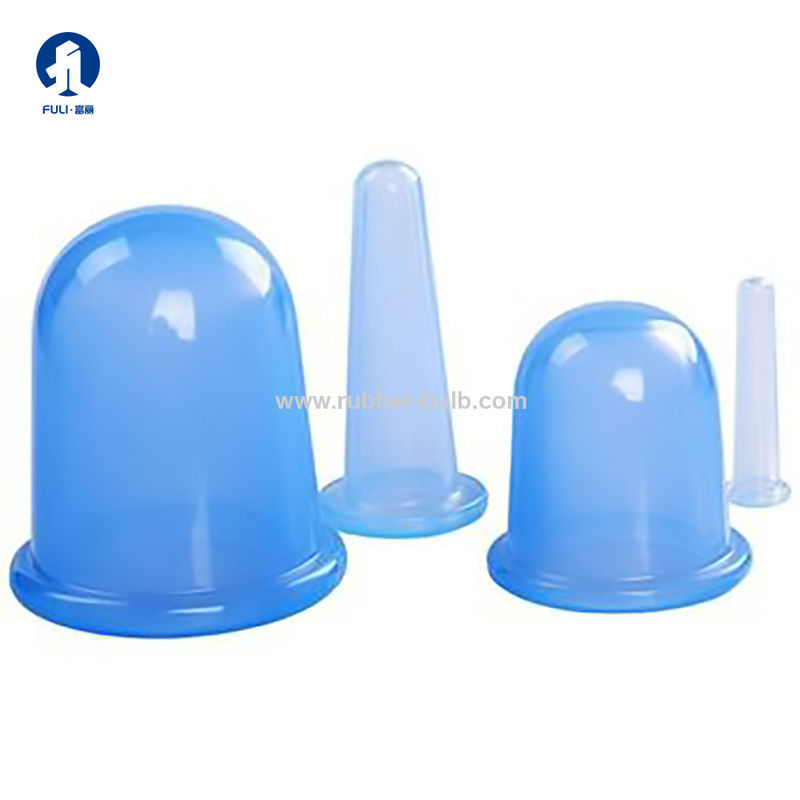 Anti Cellulite Cupping Therapy Set For Family 4Pcs Silicone Vacuum Massage Cups - Chinese Cupping Kit For Body