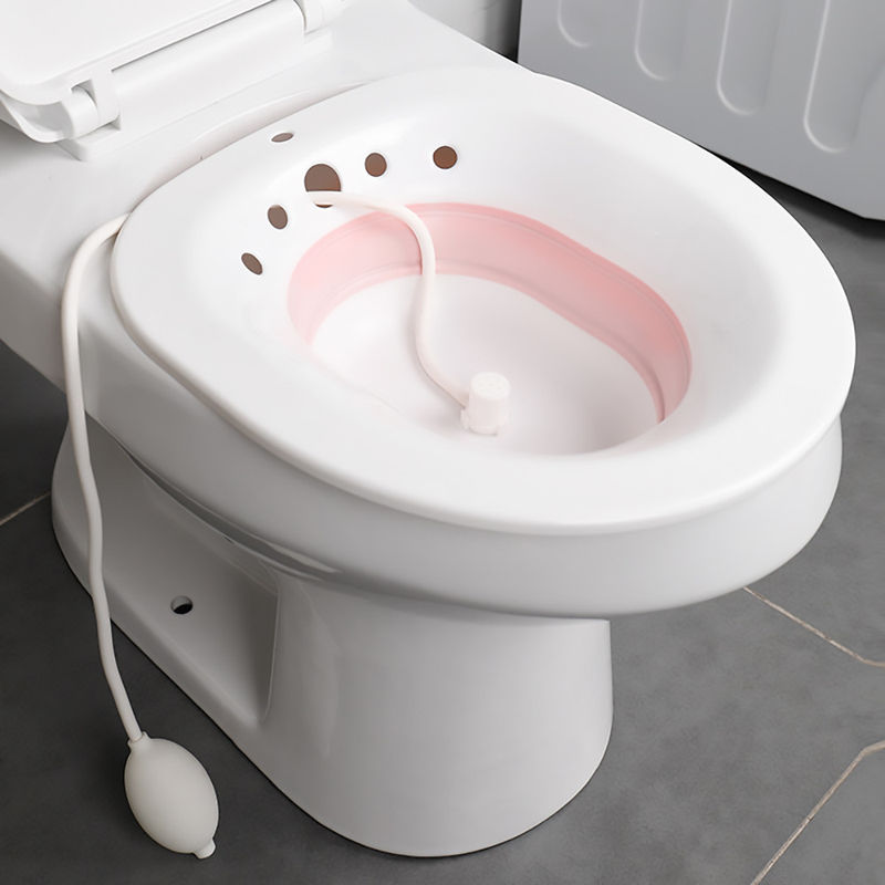 Yoni Steam Seat For Toilet - Collapsible, Easy To Store, Fits Most Toilet Seats - Vaginal/Anal Soaking Steam Seat