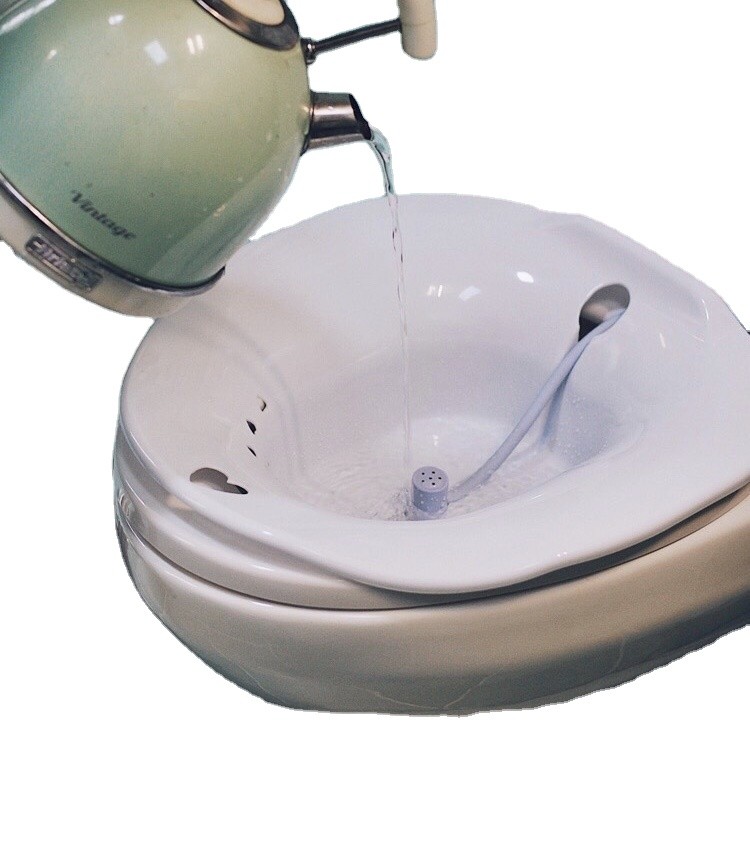 Sitz Bath For Toilet Seat Yoni Steam Herbs Over The Toilet Vaginal Bowl ...