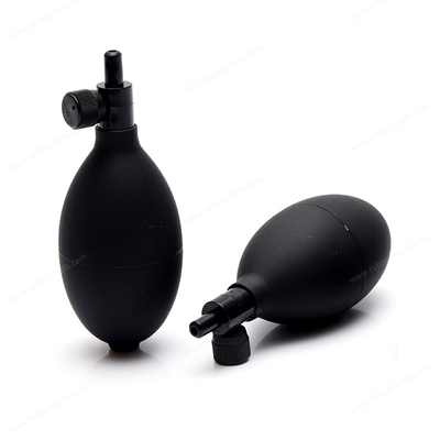 Black Enhanged Suction PVC Bulb For Dusting Small Size Light Weight