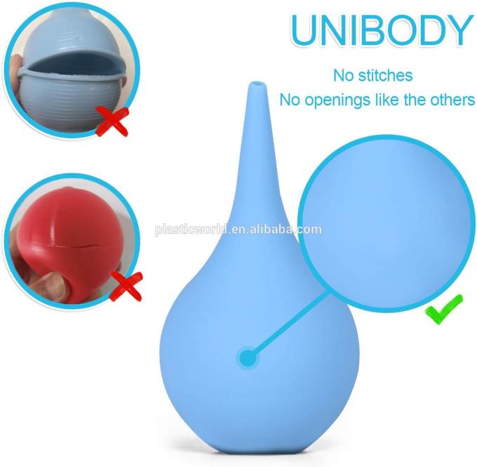 Strong Air Blowing 75ml Soft Rubber Bulb Ear Syringe For Children