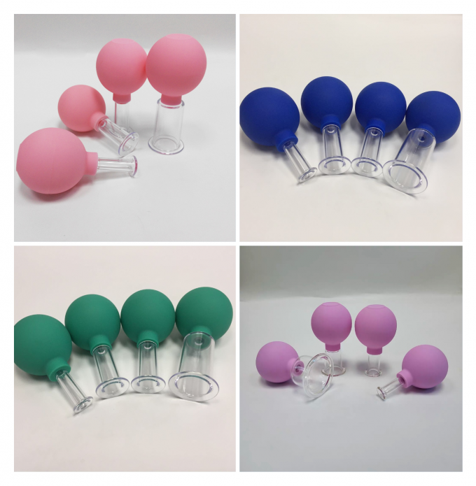 latest company news about Facial Vacuum Suction Massage Cups for Wrinkles Anti Cellulite Body Cupping Lymphatic Fascia Massager  0